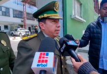 Policía alista operativo para posesión de Paz