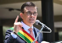 Milei lidera imagen presidencial en Suramérica, le sigue el mandatario boliviano Rodrigo Paz