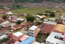 Suman 600 familias afectadas en Tipuani y la inundación se agrava por escasez de diésel