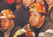 La COB reclama por nuevo Decreto y el Gobierno dice que se cumplió el convenio