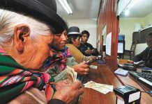 Proyecto de ley plantea usar bienes recuperados de la corrupcion para financiar la renta dignidad