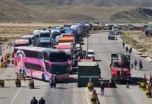 Gobierno reporta pérdidas diarias de $us 100 MM por bloqueos