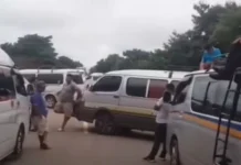 Transportistas bloquean Cabezas y Abapó por combustible