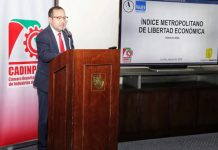 Cadinpaz presenta índice que mide libertad económica en áreas metropolitanas