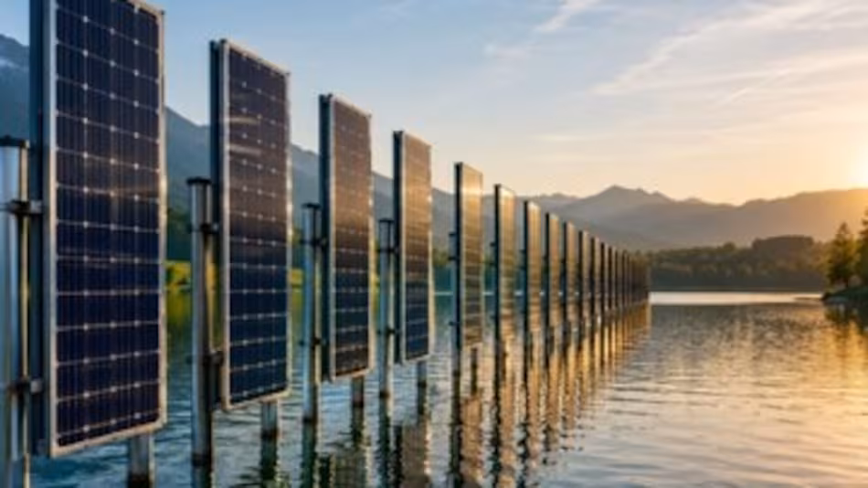 Paneles solares verticales: la innovación tecnológica que genera más energía cuando más se necesita