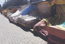 Cerco a La Paz dispara el precio de los alimentos y deja mercados semivacíos