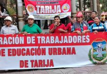 Magisterio Urbano advierte con movilización si el Gobierno no cede