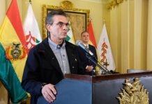 Paz hace esperar la promulgación de la Ley del Estado de Excepción