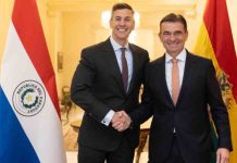 Paz y Peña abordan la hidrovía Paraguay-Paraná y fortalecen la agenda comercial bilateral