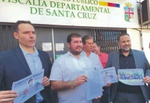 Cívicos exigen captura de Evo, Argollo y Salazar por nueve delitos penales