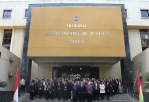Tarija tiene 75 jueces y precisa unos 150 para adecuada administración de justicia