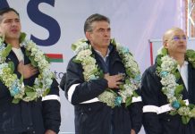 Presidente pide a los paceños luchar por las nuevas leyes de minería e hidrocarburos
