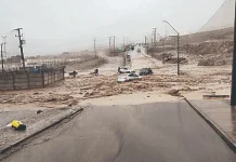 Un aluvión deja sin hogar a bolivianos en Tocopilla