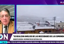 Gobierno prevé Bs 164,4 millones para atender emergencias por nevadas y otros eventos climáticos