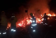 Equipos sofocan incendio en Parque Nacional Tunari