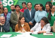 Santa Cruz logra 703 nuevos ítems de salud en reunión con la ministra del área