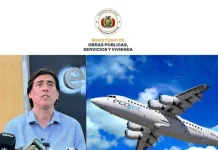 Ministro Mauricio Zamora anuncia retorno de Ecojet a Tarija y Sucre