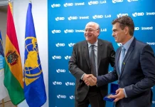 Paz anuncia misiones del BID y la CAF para octubre y noviembre