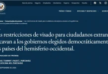 Gobierno boliviano envió solicitud de información a EEUU sobre el caso de las visas