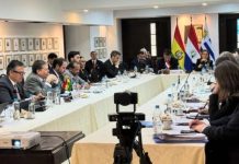 Bolivia impulsa la integración portuaria, comercial y energética en el bloque Urupabol
