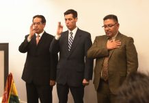 Gobierno posesiona a los viceministros de Régimen Interior, Seguridad Ciudadana y Lucha contra el Narcotráfico