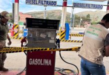 La ANH precinta otro surtidor en Cochabamba por alteración de datos y carguíos irregulares