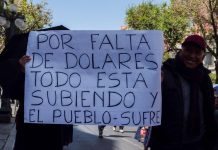 Evistas vuelven a movilizarse por su pliego, mientras el Gobierno acelera reuniones para evitar protestas