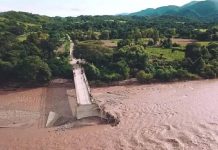 Lluvias causan estragos en Chuquisaca: Riada destruye un puente y deja aislado al municipio de Monteagudo