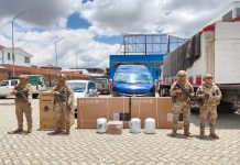 Incautan mercadería de contrabando valuada en Bs 1,2 millones en seis días