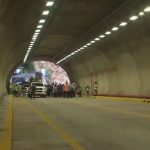 Luis Arce inaugura el túnel de Incahuasi