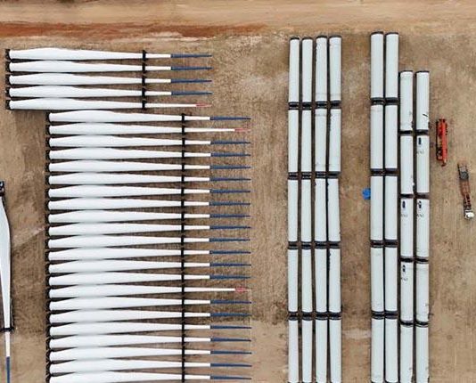 Aerogeneradores del Parque Eólico Warnes II aportará 45 megavatios