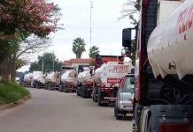 Empresas de transporte internacional de cisternas se declaran en emergencia