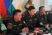 Policía confirma 30 efectivos heridos en desbloqueo de Yacuiba