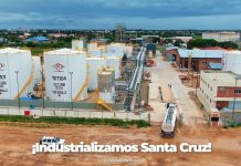 Planta de Biodiésel I de Santa Cruz alcanza a 13.500 toneladas de producción en 9 meses