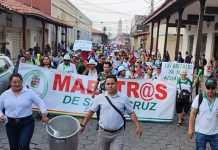 Maestros urbanos marchan este miércoles para exigir incremento salarial