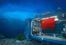 China construye una base submarina para proyectos de energía