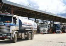 Gobierno admite que despacho de combustible no supera el 55%