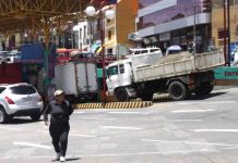 Transporte pesado en emergencia por la escasez de combustible