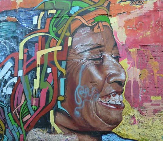 A Thomas Hart Benton Mural, Repurposed as a Writing Desk